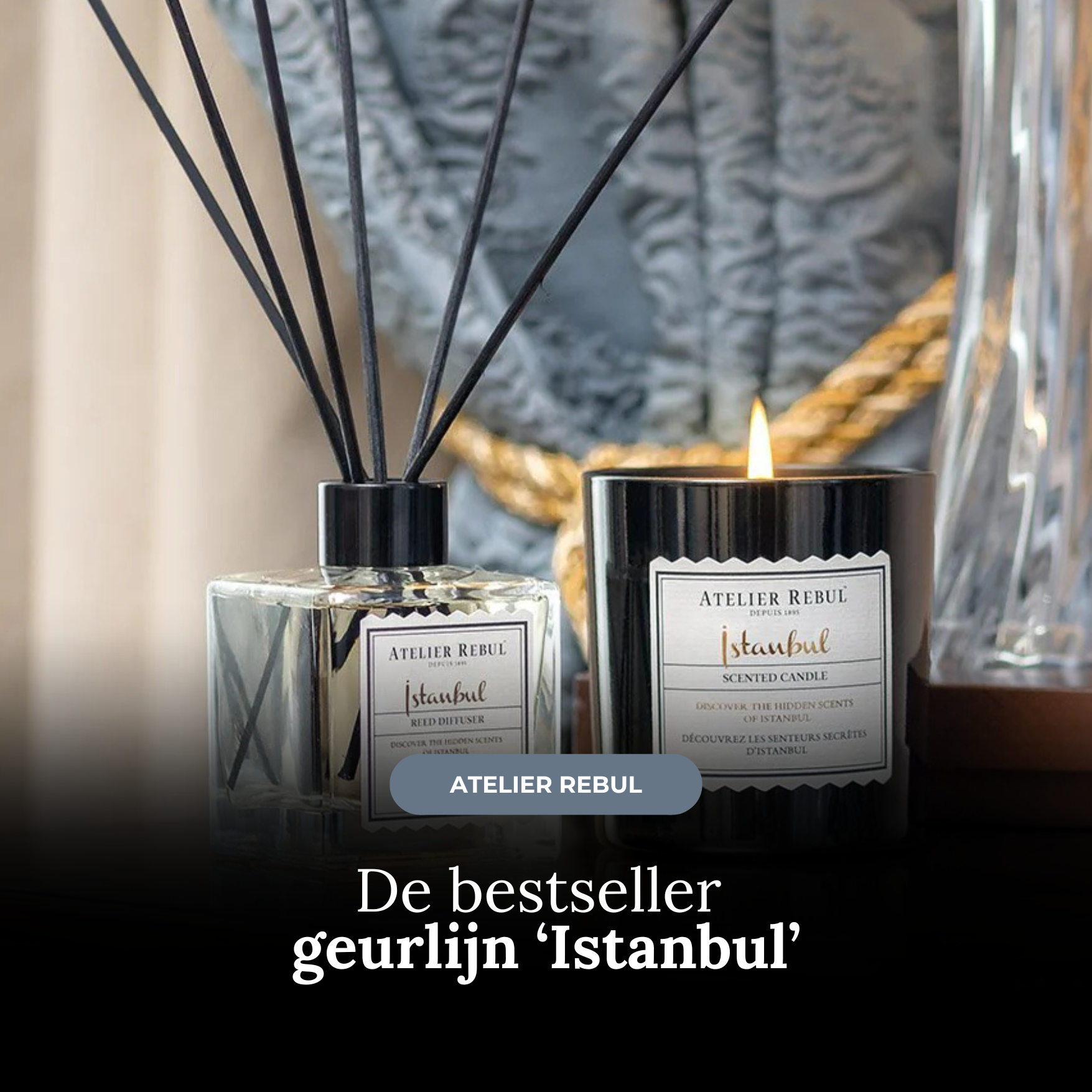 De nieuwe collectie Istanbul van Atelier Rebul is gearriveerd!