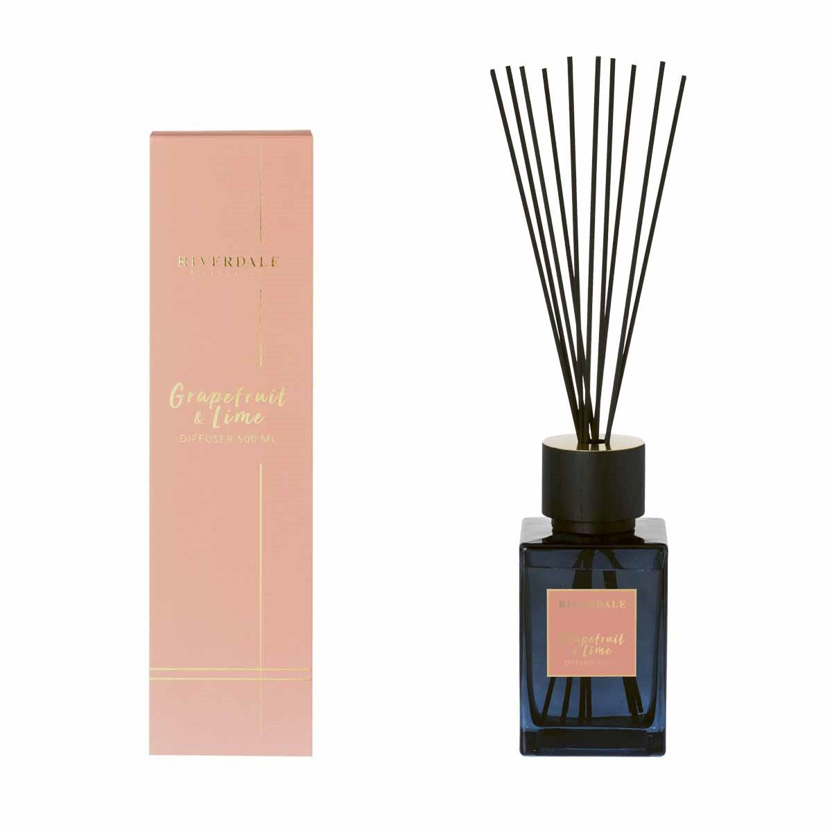 Riverdale - Geurstokjes Deluxe - Grapefruit & Lime 500ml