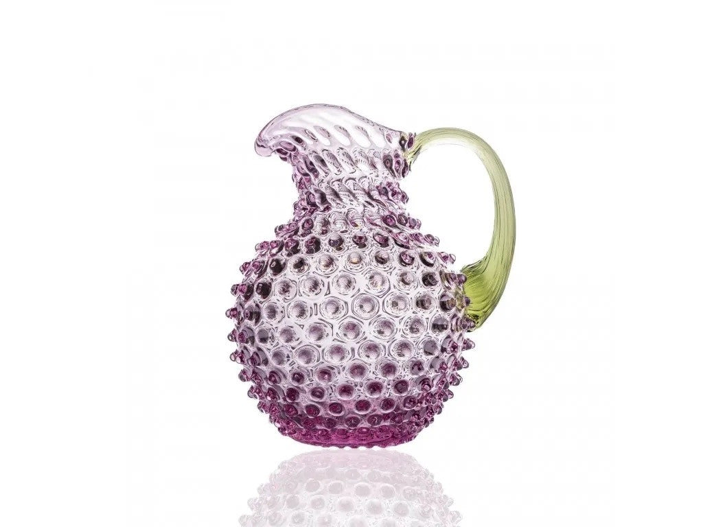 Paris Hobnail - Karaf - 2 liter - Lilla-Olijfgroen