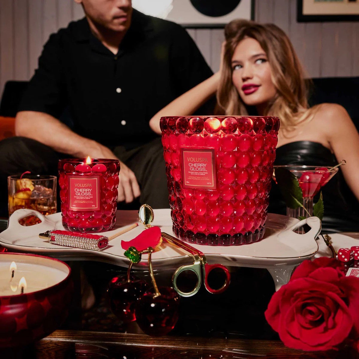 Voluspa - Cherry Gloss - Classic Candle