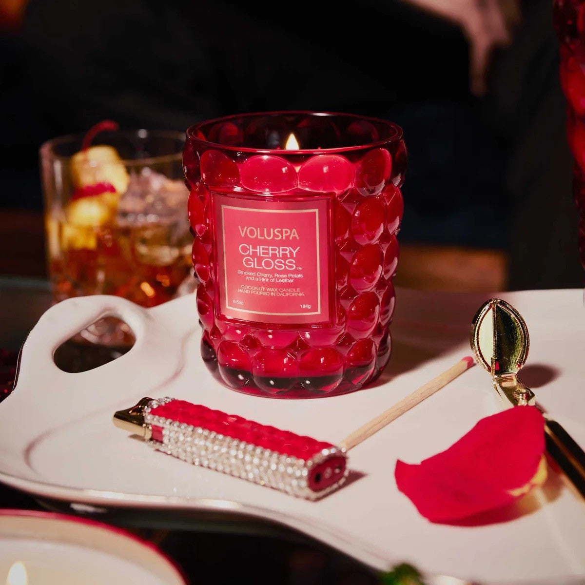 Voluspa - Cherry Gloss - Classic Candle