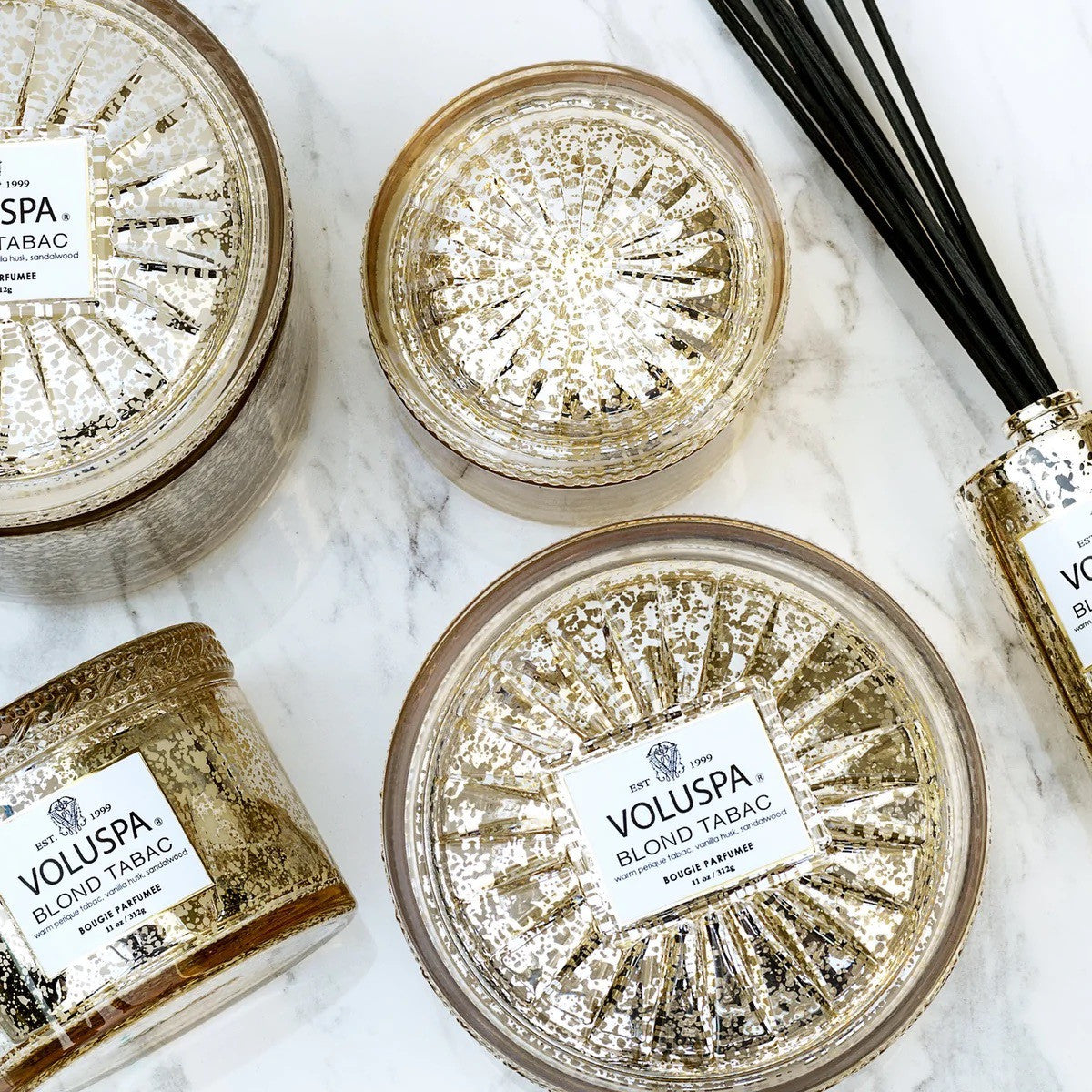 Voluspa - Blond Tabac - Geurstokjes