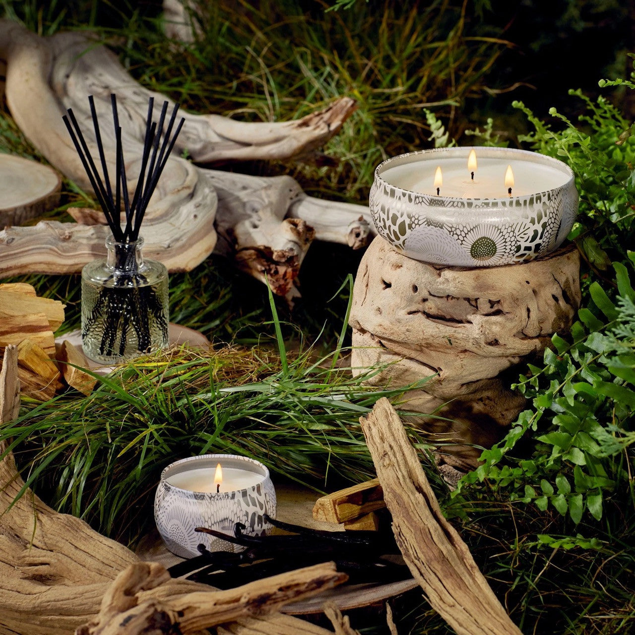 Voluspa - Santal Vanille - 3-Wick Tin