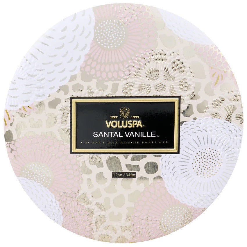 Voluspa - Santal Vanille - 3-Wick Tin