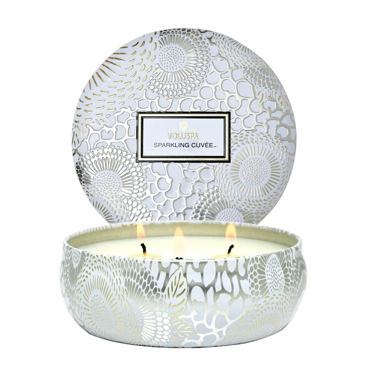 Voluspa - Sparkling Cuvée - 3-Wick Tin