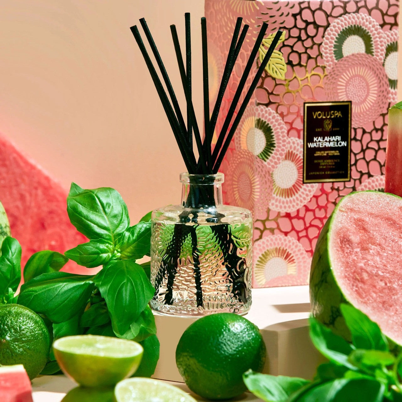 Voluspa - Kalahari Watermelon - Geurstokjes