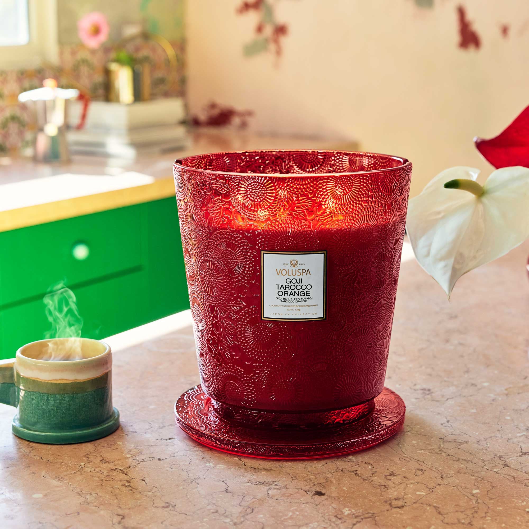 Voluspa - Goji Tarocco Orange - 5-Wick Hearth Candle