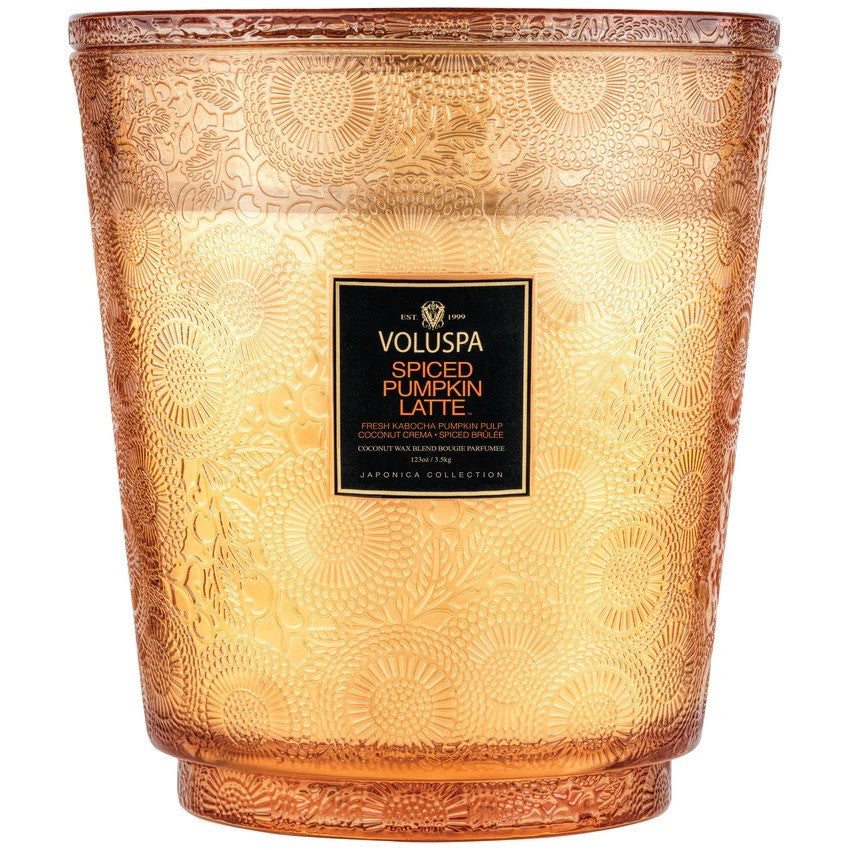 Voluspa - Spiced Pumpkin Latte - 5-Wick Hearth Candle