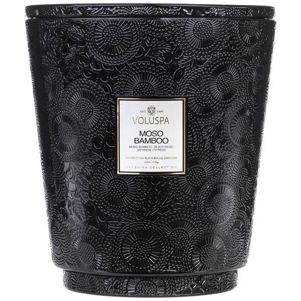 Voluspa - Moso Bamboo - 5-Wick Heart Candle