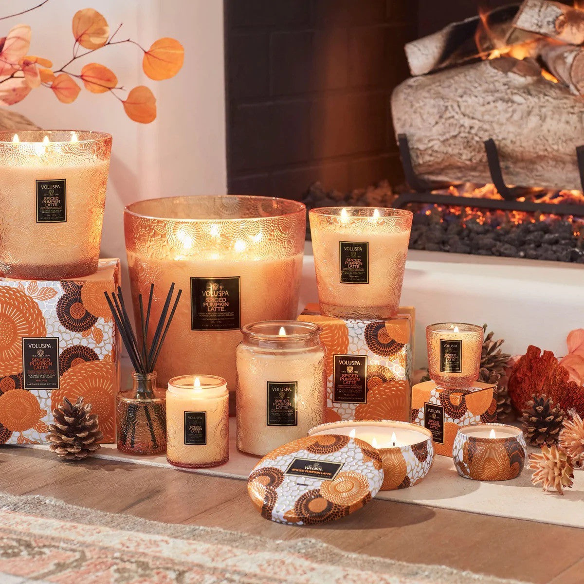 Voluspa - Spiced Pumpkin Latte - Small Jar