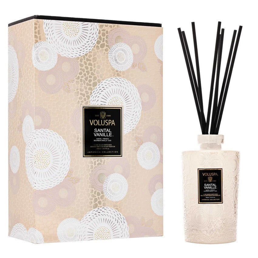 Voluspa - Santal Vanille - Geurstokjes 500ml