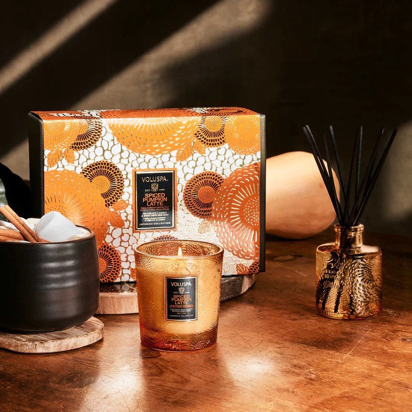 Voluspa - Spiced Pumpkin Latte - Giftset