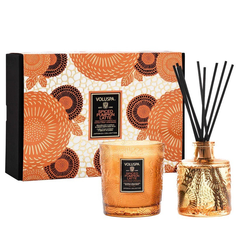 Voluspa - Spiced Pumpkin Latte - Giftset