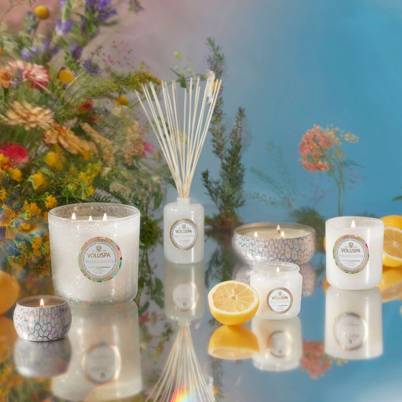 Voluspa - Wildflowers - Classic Candle
