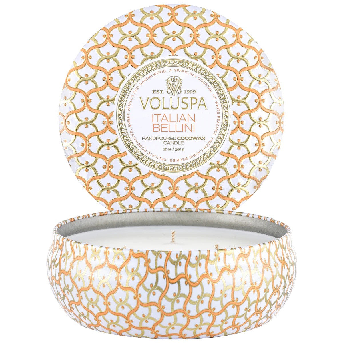 Voluspa - Italian Bellini - 3-Wick Tin