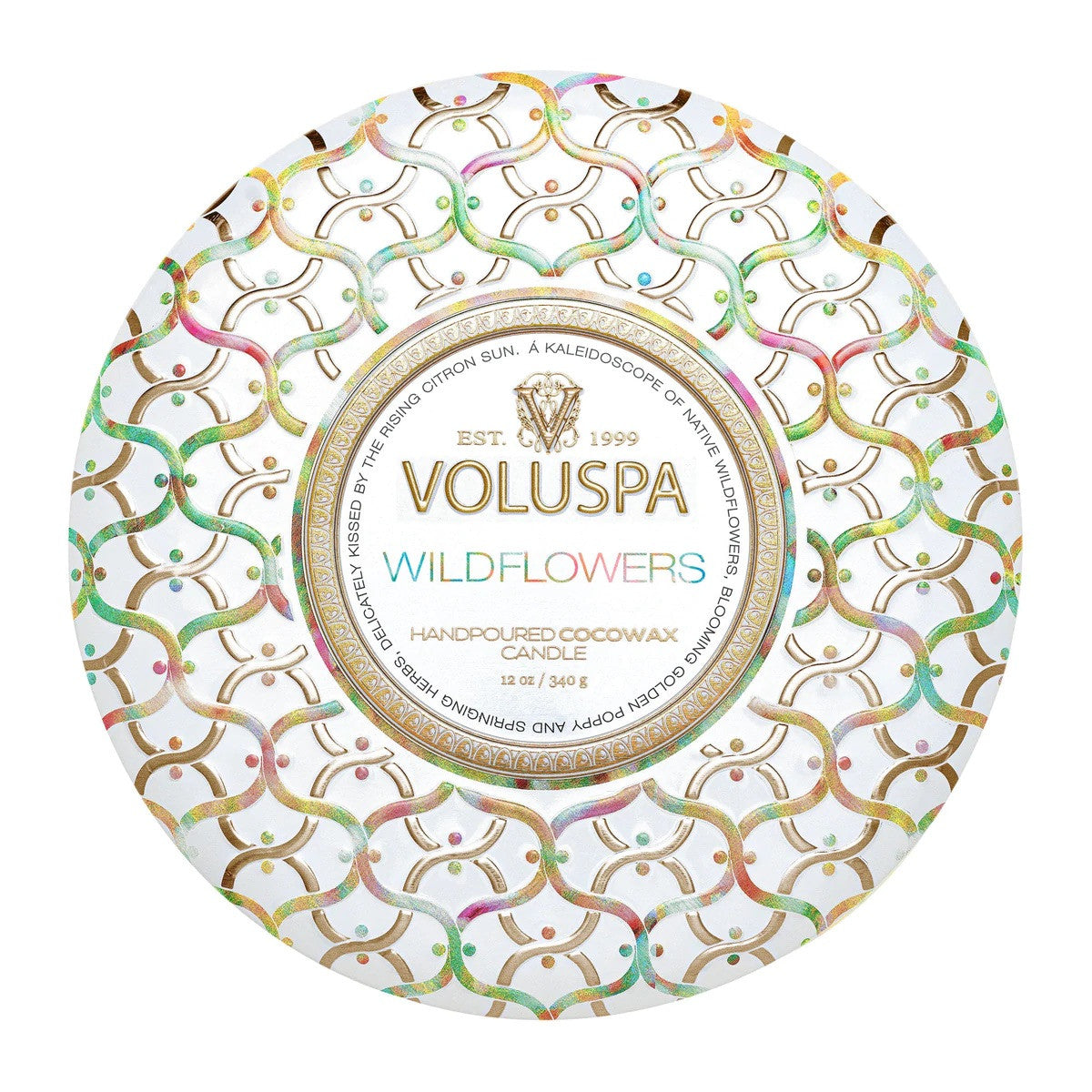 Voluspa - Wildflowers - 3-Wick Tin