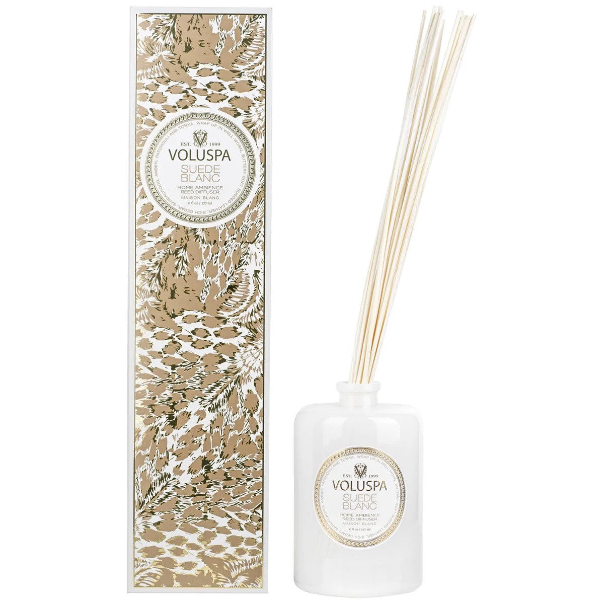 Voluspa - Suede Blanc - Geurstokjes