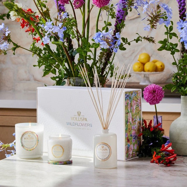 Voluspa - Wildflowers - Giftset