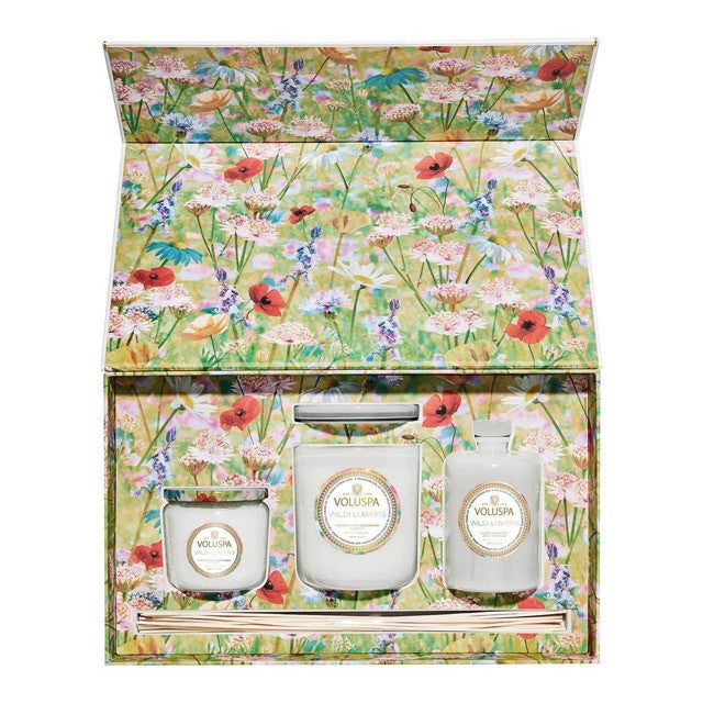 Voluspa - Wildflowers - Giftset