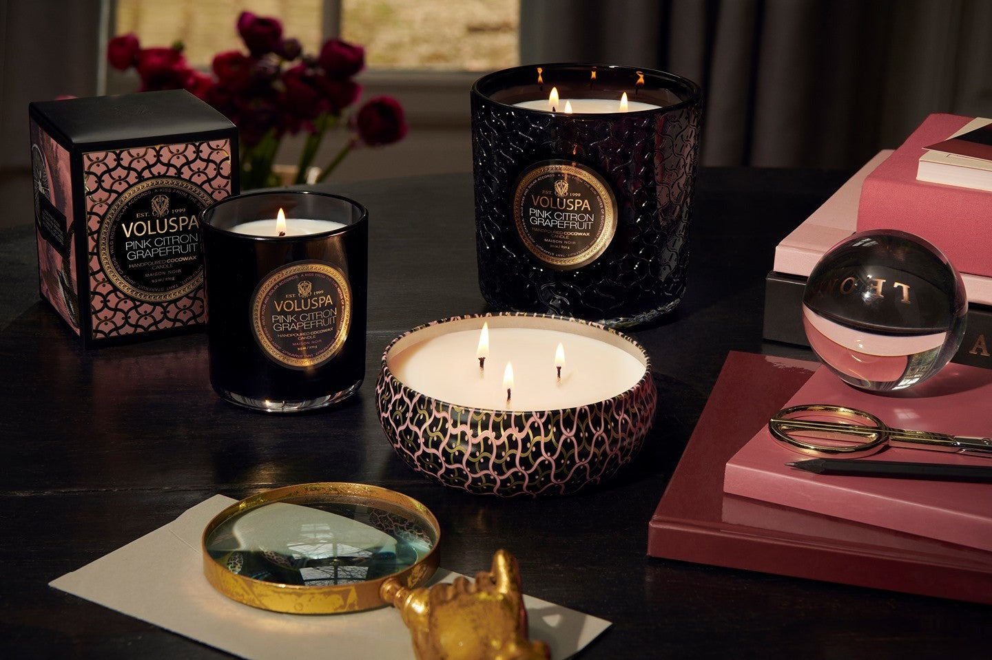 Voluspa - Pink Citron Grapefruit - Classic Candle