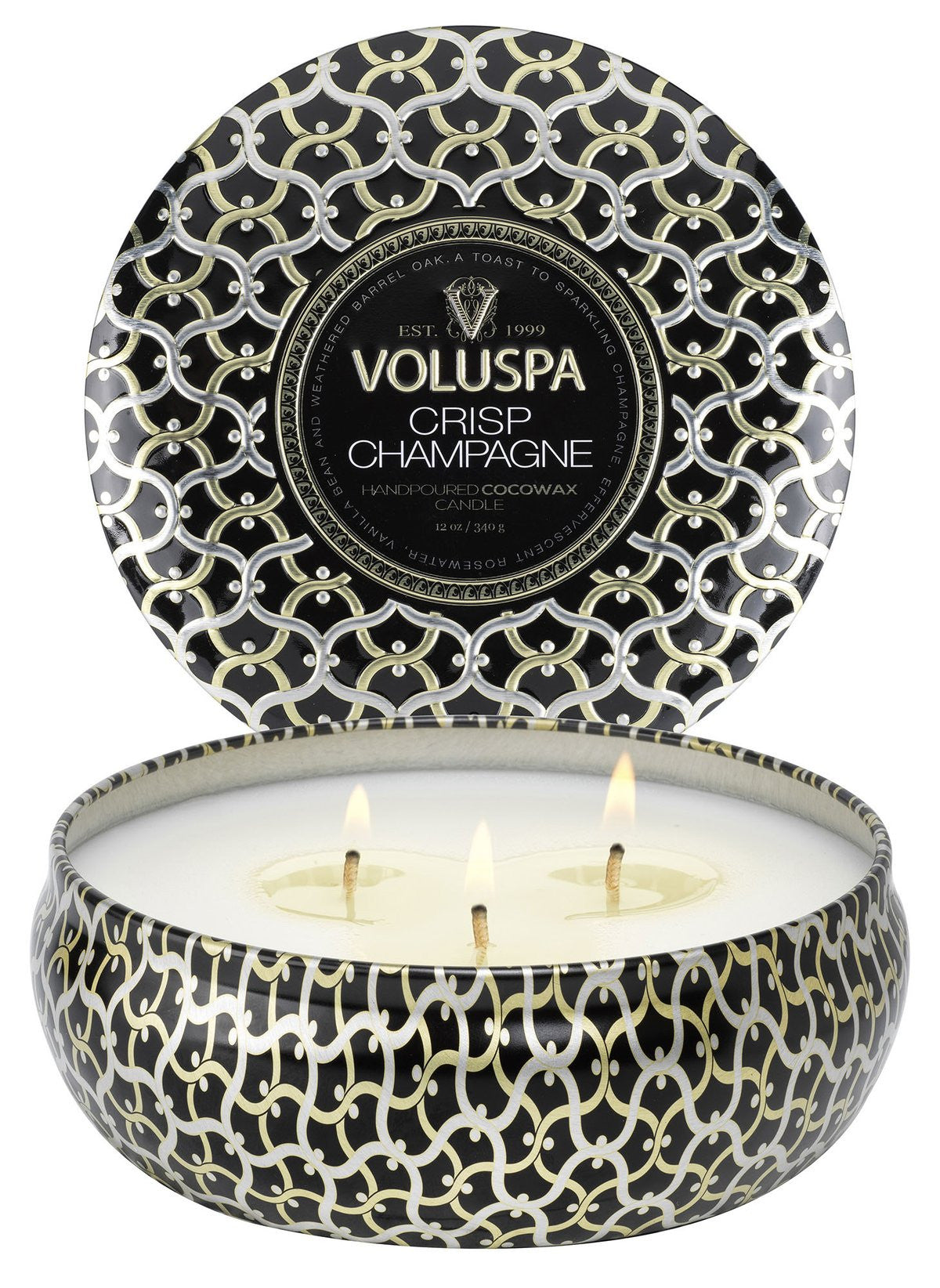 Voluspa - Crisp Champagne - 3-Wick