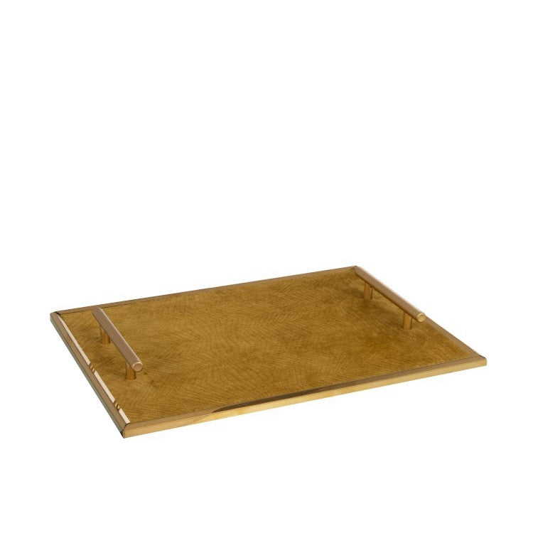 J-LINE - Plateau - Fluweel Oker