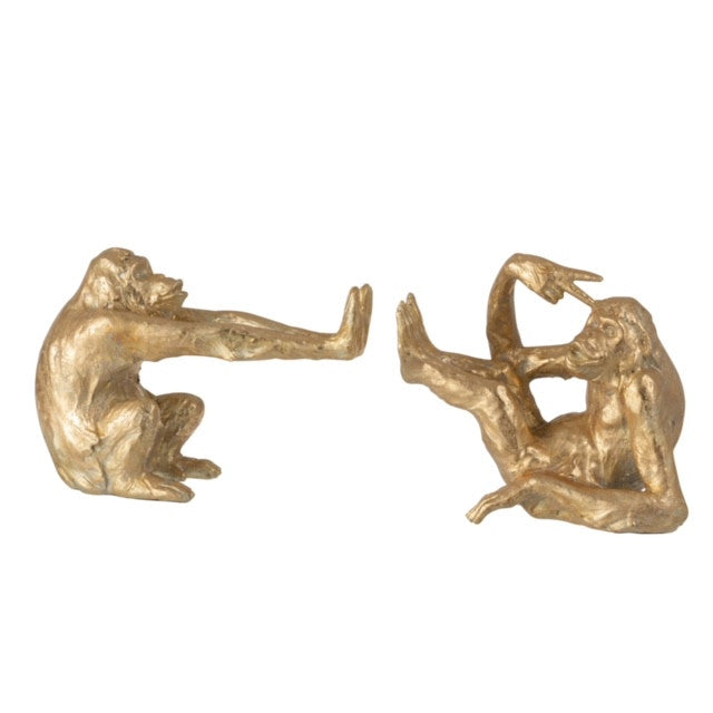 J-Line-Boekensteun-Aap-Goud
