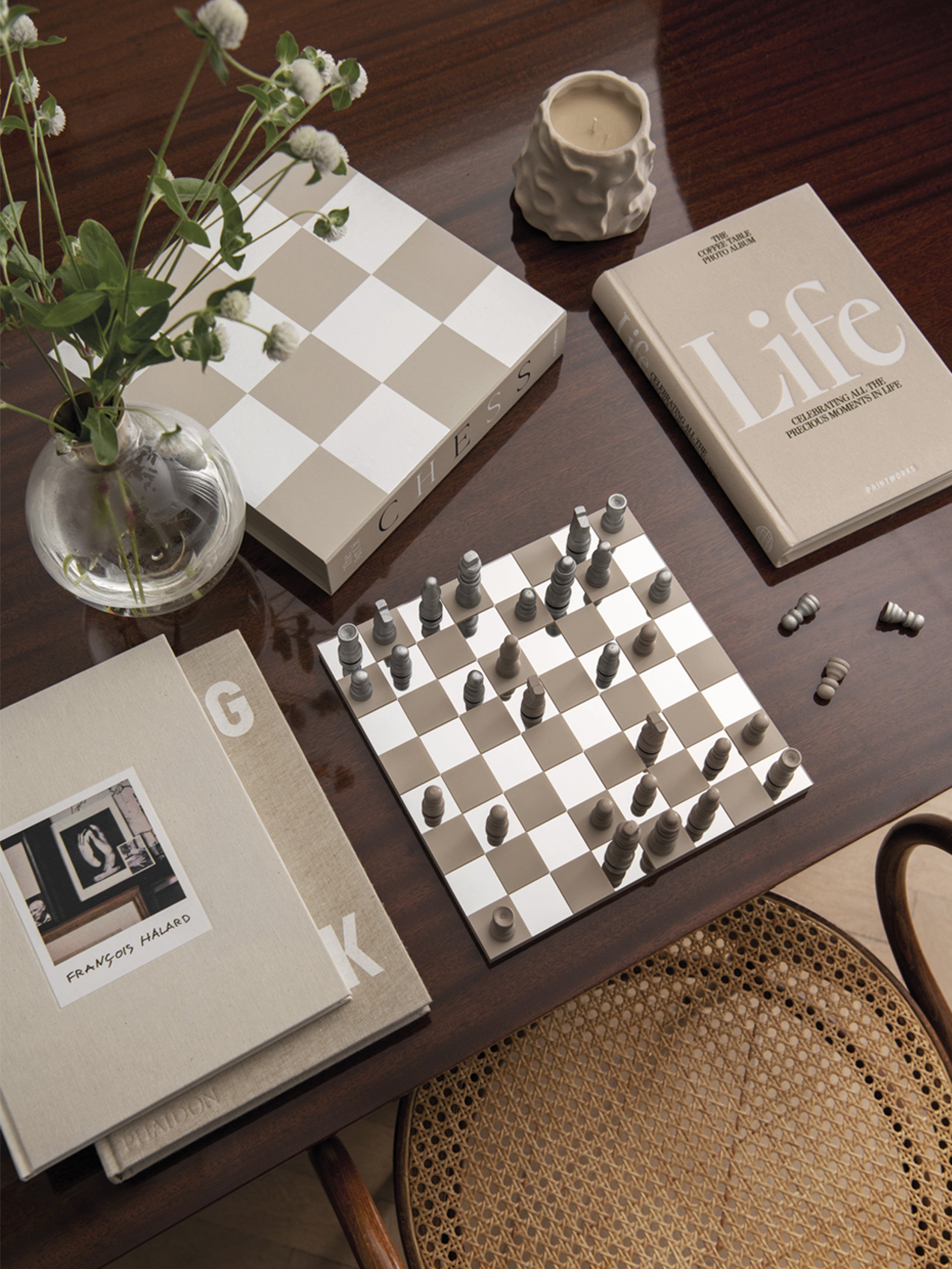 Printworks-Koffietafelboek-Spel-Art-of-Chess-Schaakspel-2