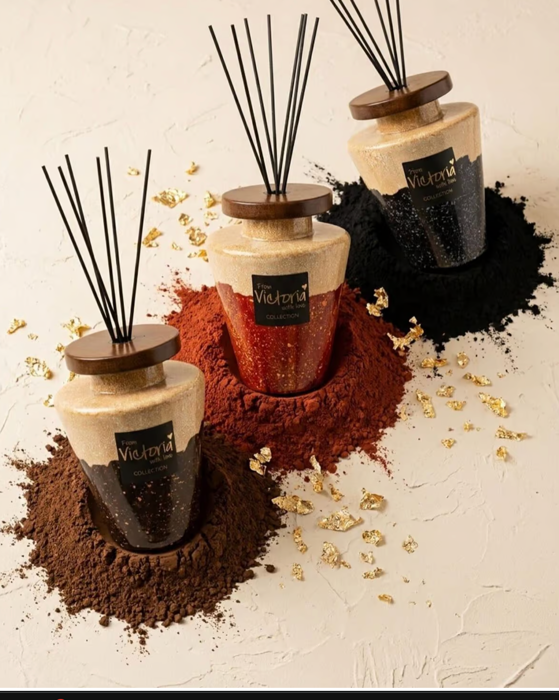 From Victoria with Love - Lava Brown - Geurstokjes