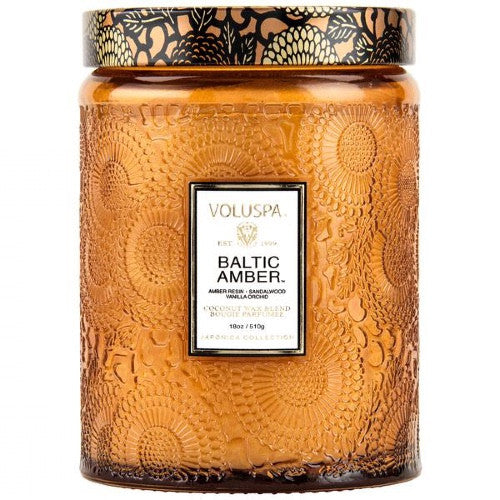 Voluspa-Baltic-Amber-Geurkaars-Large-Jar