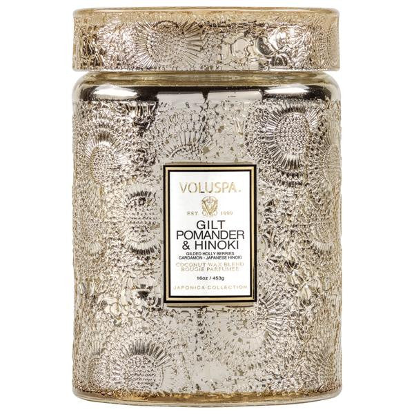 Voluspa-Gilt-Pomander-Hinoki-Geurkaars-Large-Jar-1