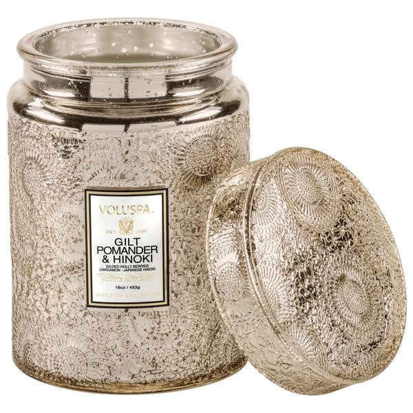 Voluspa-Gilt-Pomander-Hinoki-Geurkaars-Large-Jar