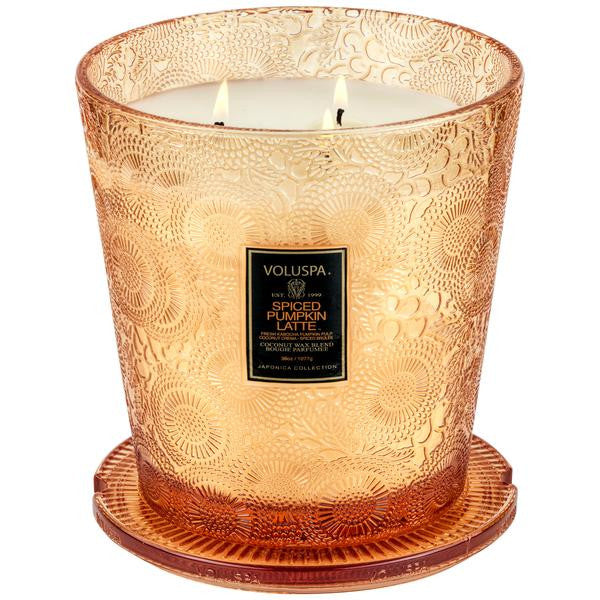 Voluspa-Spiced-Pumpkin-Latte-Geurkaars-3-Wick-Hearth-Candle-2