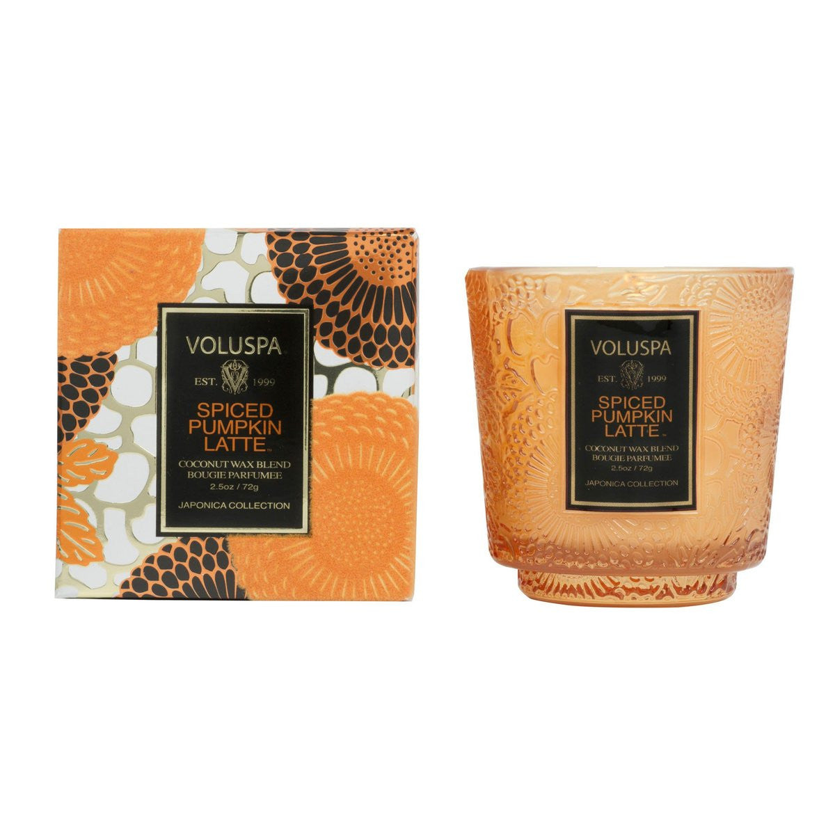 Voluspa-Spiced-Pumpkin-Latte-Geurkaars-Petite-Pedestal