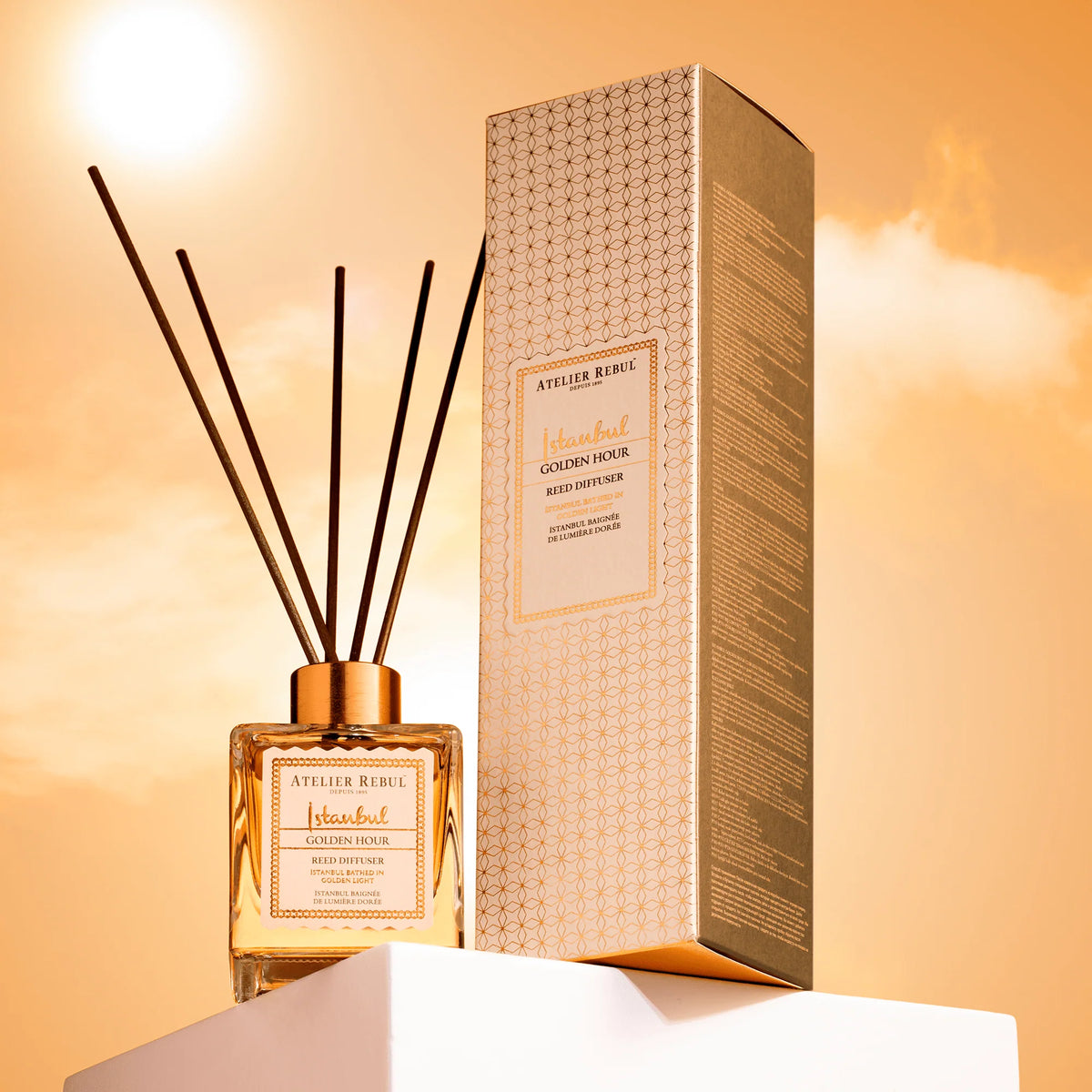 Atelier Rebul - Istanbul Golden Hour- Geurstokjes 120 ml