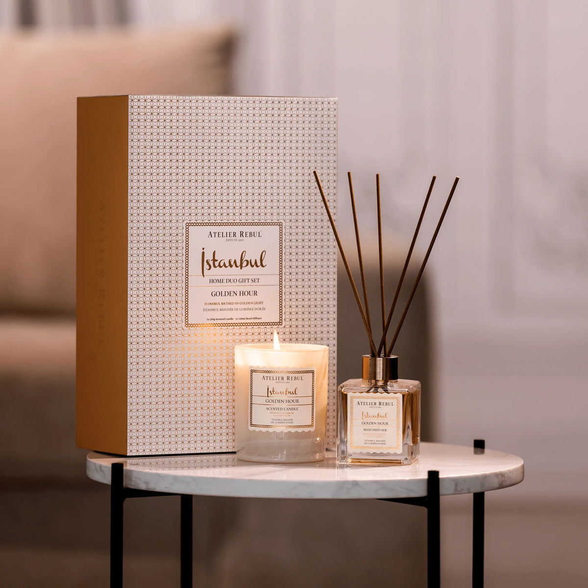 Atelier Rebul - Istanbul Golden Hour - Luxury Home Giftset