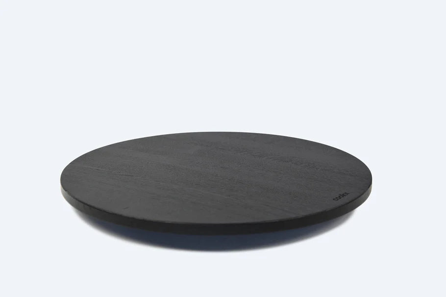 COOKX - Draaiplateau - Draaiende Borrelplank - 60 cm - Zwart