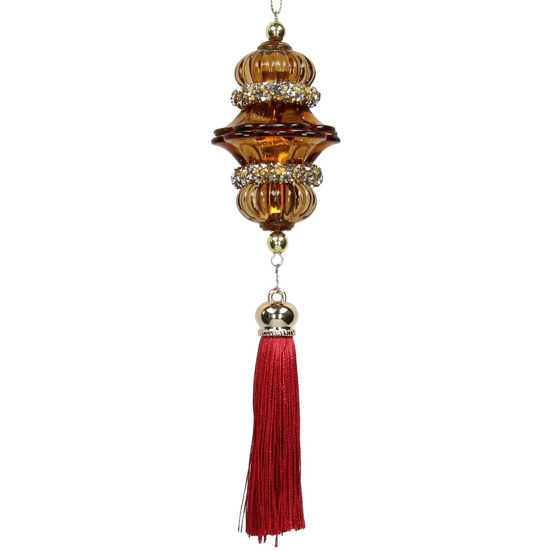 KERSTEN - Lantaarn hanger - Rood