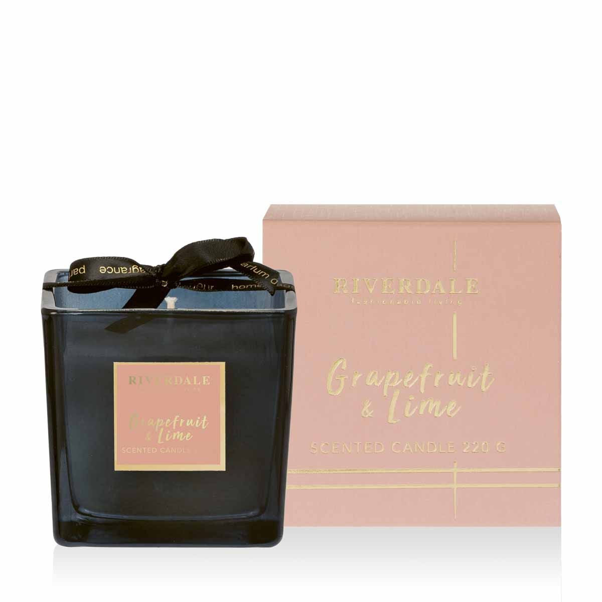 Riverdale - Geurkaars Deluxe - Grapefruit & Lime - 8cm