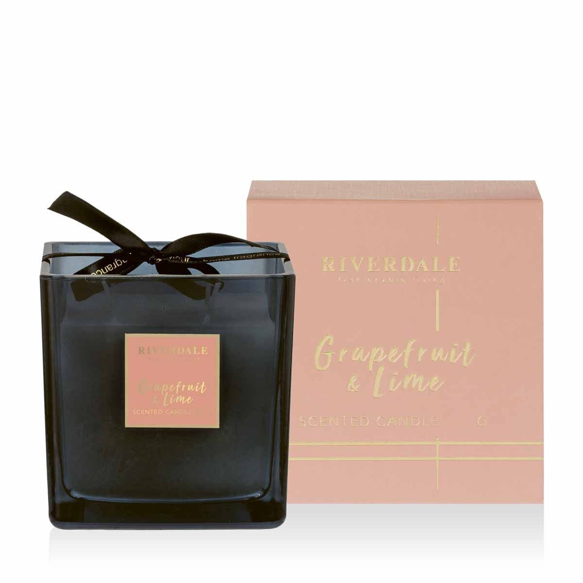 Riverdale - Geurkaars Deluxe - Grapefruit & Lime - 10cm