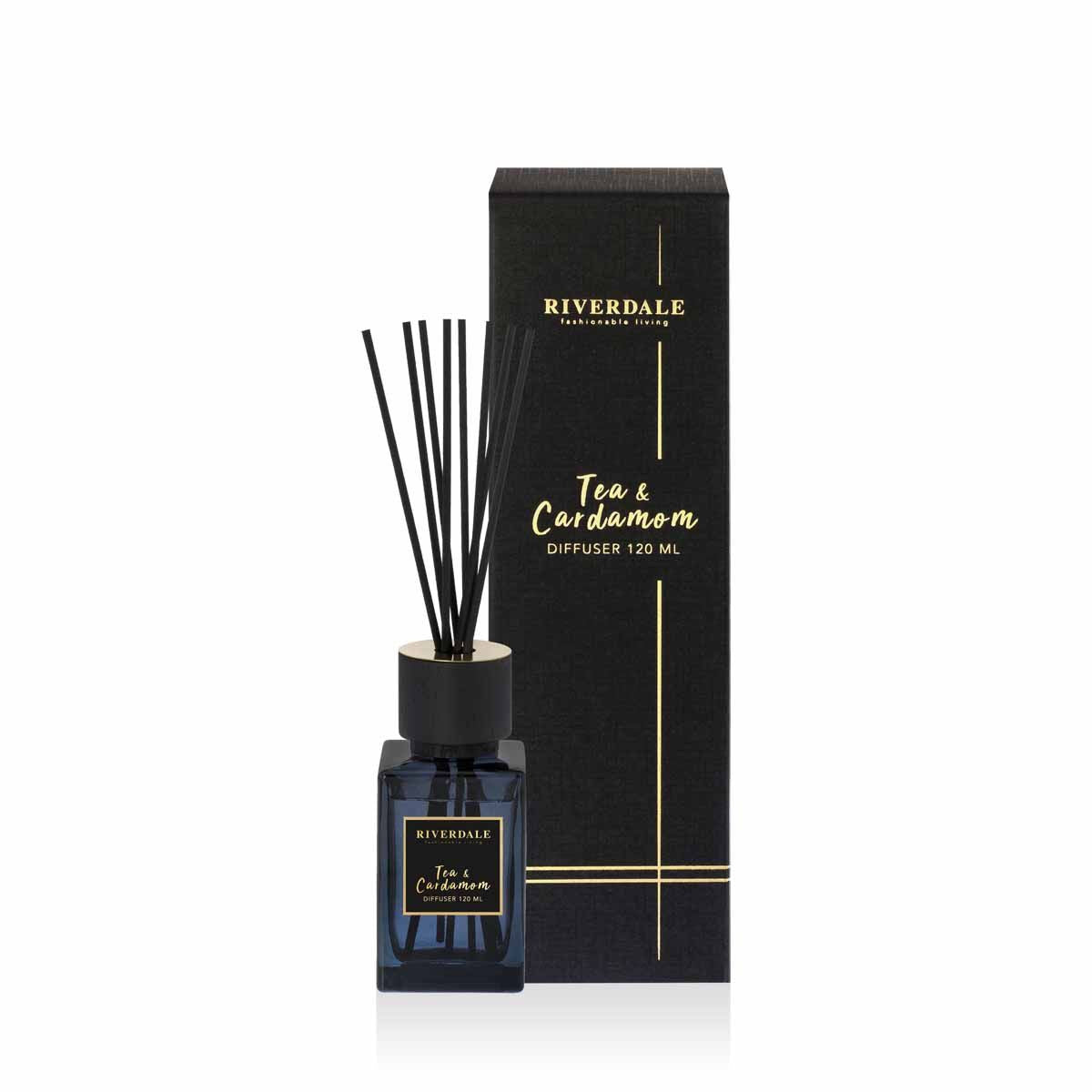 Riverdale - Geurstokjes - Tea & Cardamom 120ml