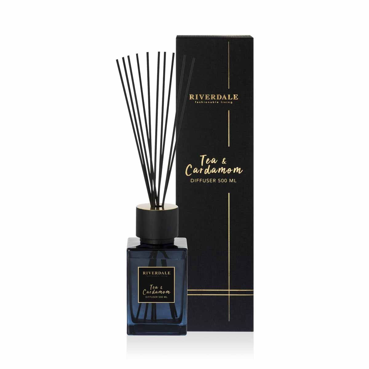Riverdale - Geurstokjes - Tea & Cardamom 500ml