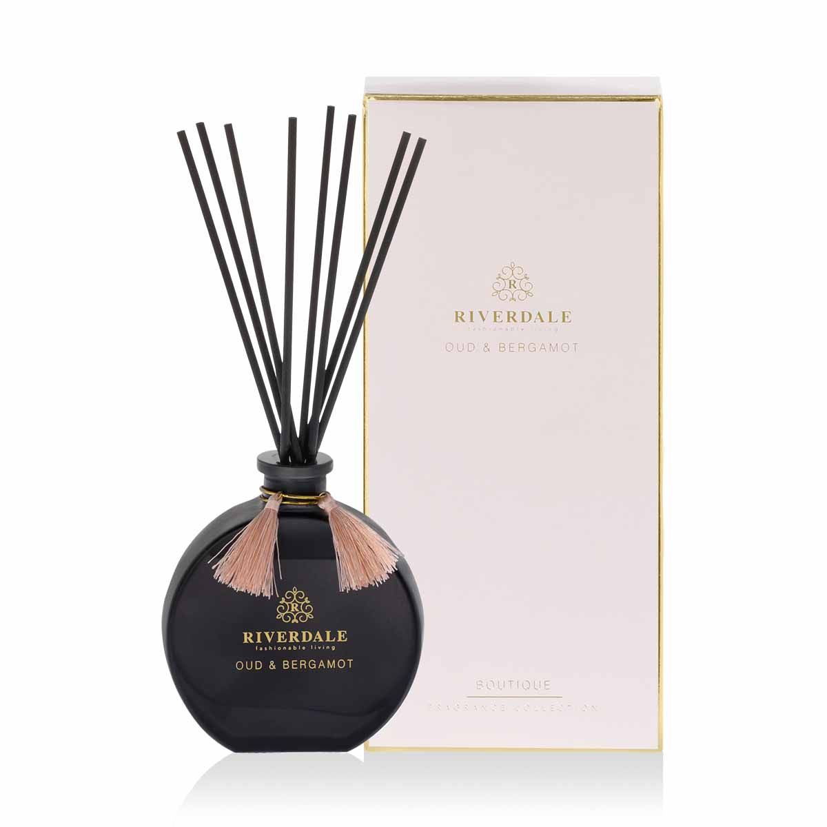 Riverdale - Geurstokjes Boutique - Oud & Bergamot 90ml