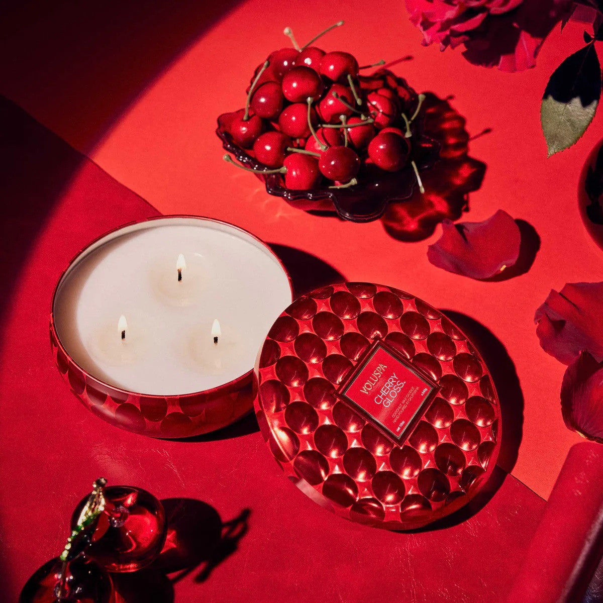 Voluspa - Cherry Gloss - 3-Wick Candle