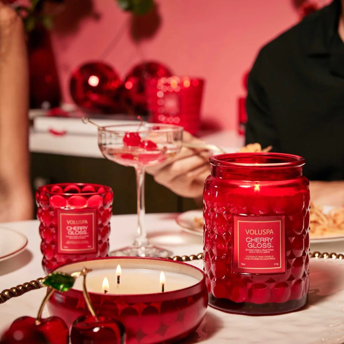 Voluspa - Cherry Gloss - Large Jar