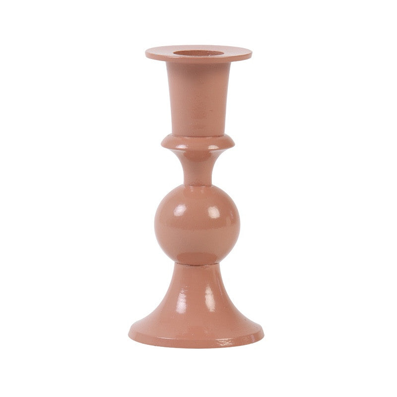 Kandelaar - Oud - Roze