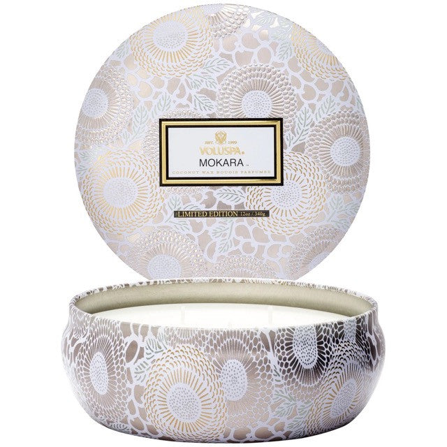 Voluspa - Mokara - 3-Wick Tin