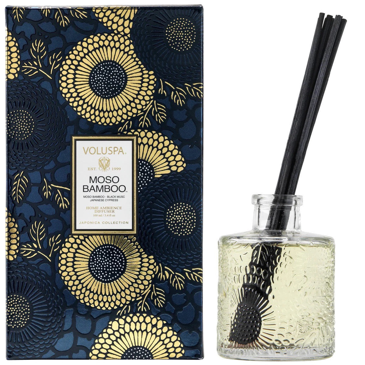 Voluspa - Moso Bamboo - Geustokjes