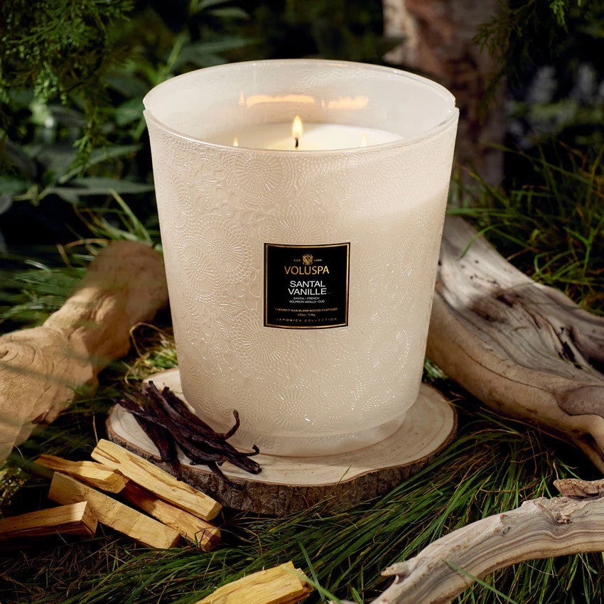 Voluspa - Santal Vanille - 5-Wick Hearth Candle