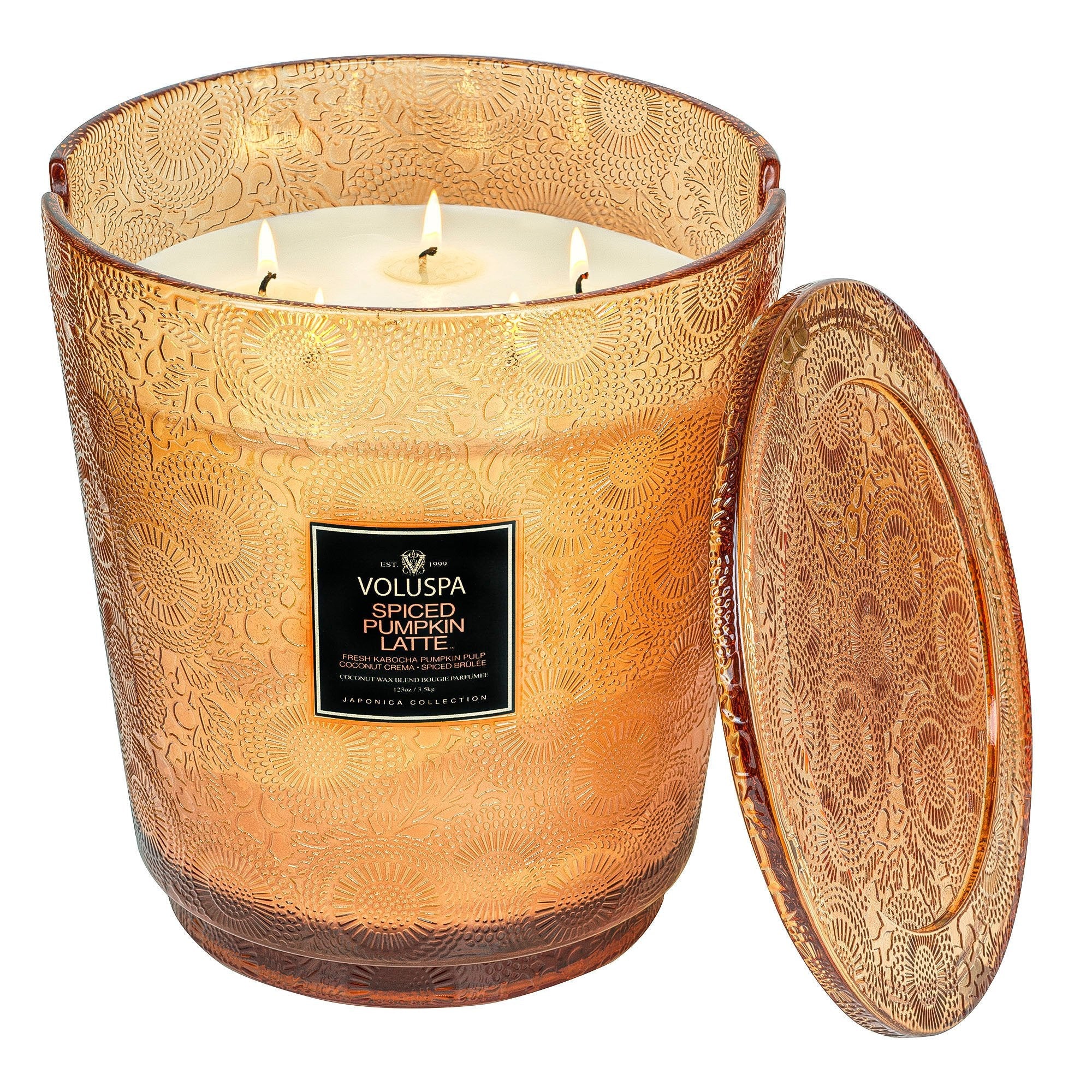 Voluspa - Spiced Pumpkin Latte - 5-Wick Hearth Candle